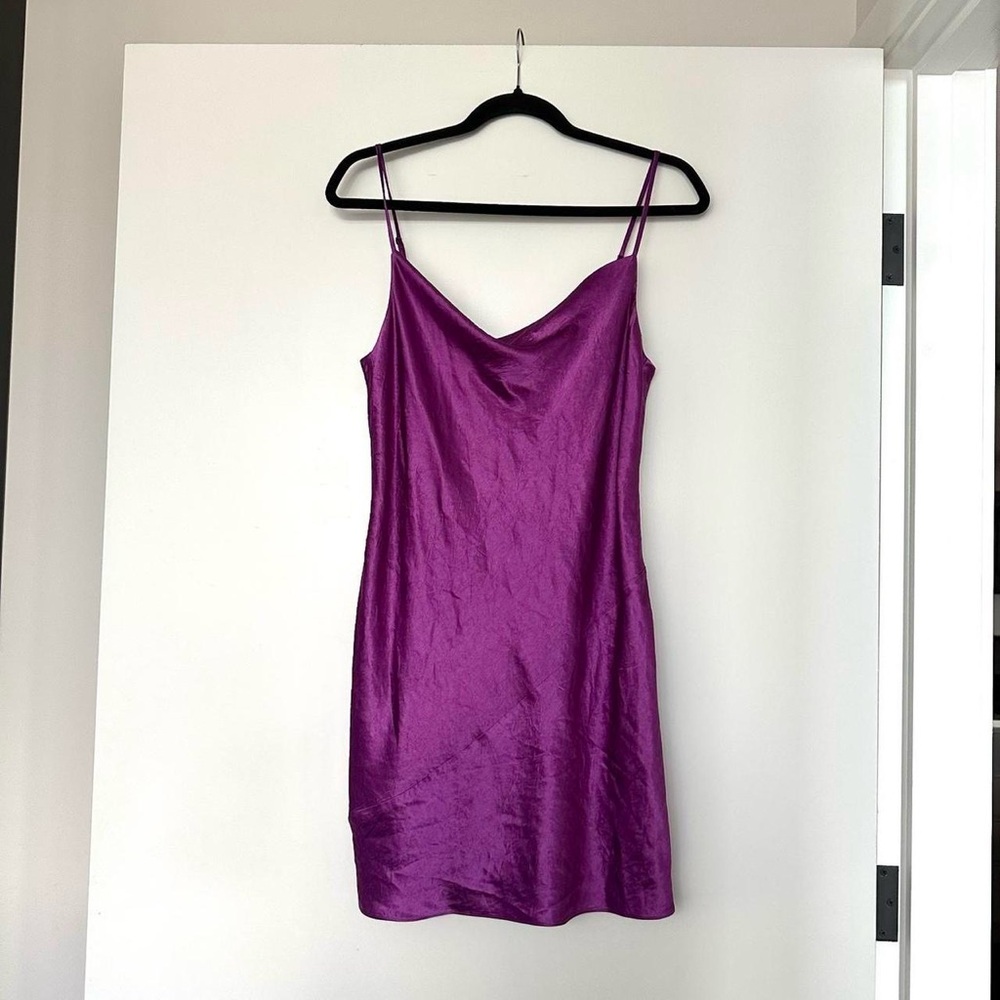 Aritzia Purple Mini Dress
